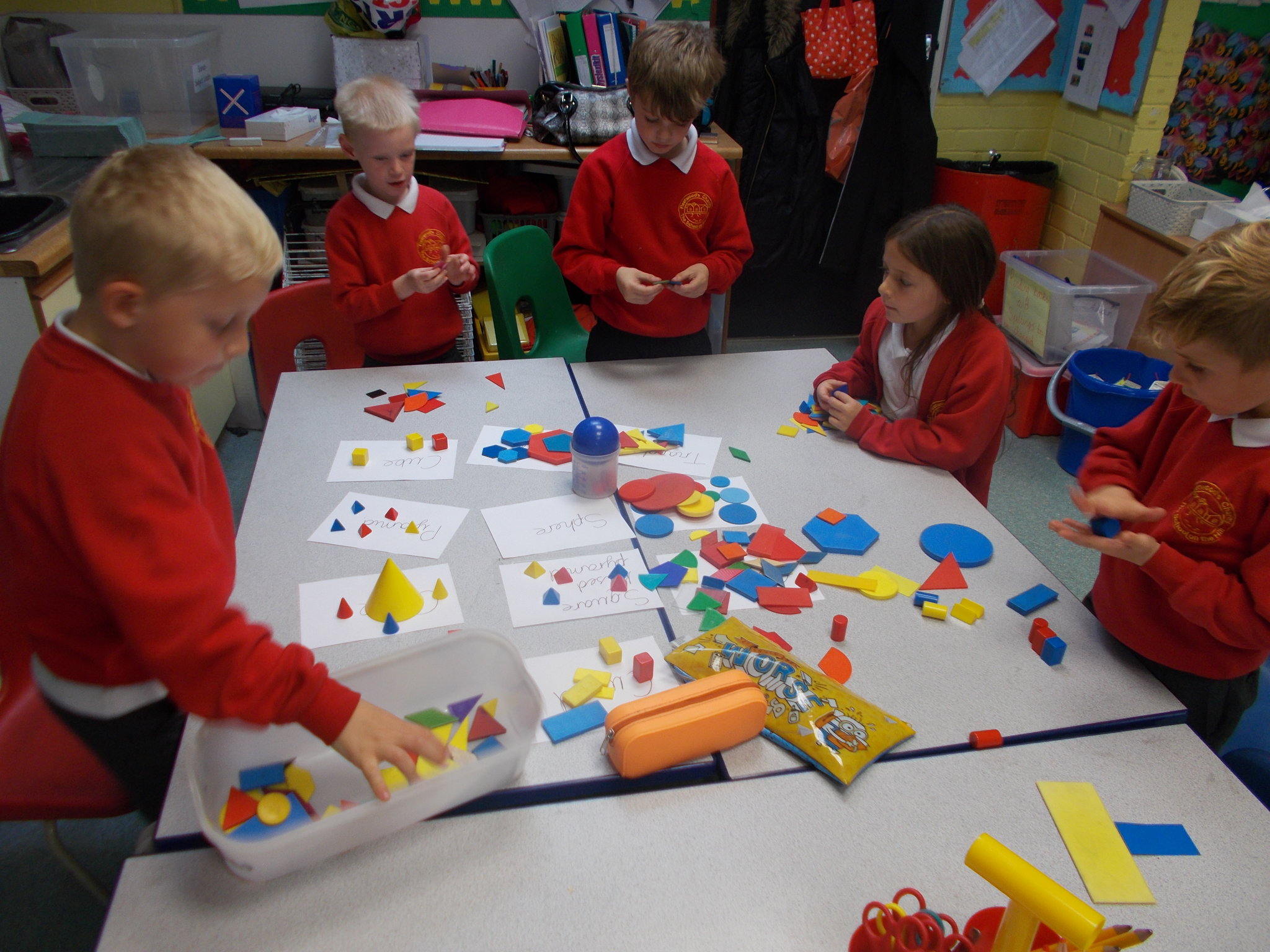Image of Shape sorting